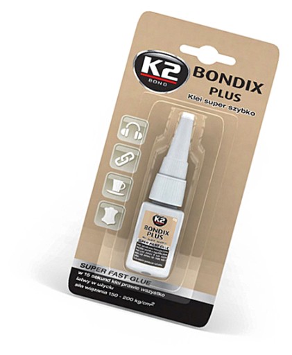 BONDIX PLUS Lepidlo na plast, drevo, gumu, 10 g