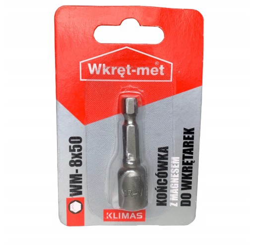 Bit Screw-Met, magnetický hrot pre farmárov SW M8x50 mm, šesťhranná hlava