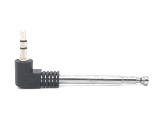 Teleskopická anténa 25 cm 3,5 stereo jack konektor (3055