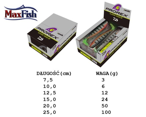 SUPER LURE PROREX CLASSIC SHAD MA-25,0 cm