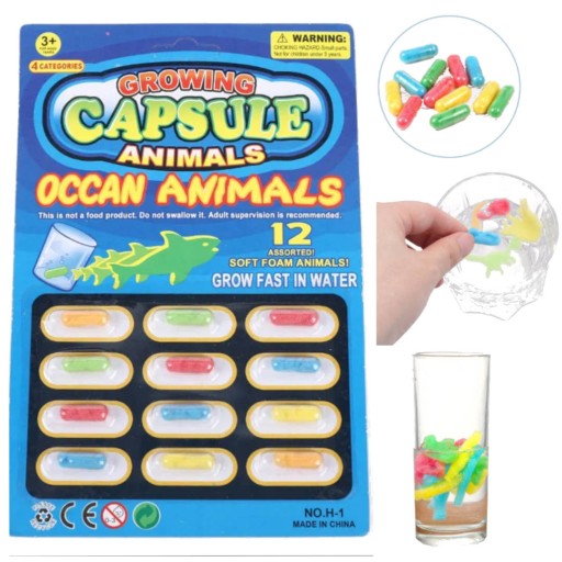 MAGICKÉ OCEÁNSKÉ KAPSULKY RASTÚCE VO VODE
