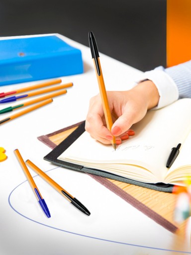 BIC CLASSIC SET ORANŽOVÝ ORIGINÁL JEMNÝ GUĽOVÝ PITOČ BLACK OFFICE x2