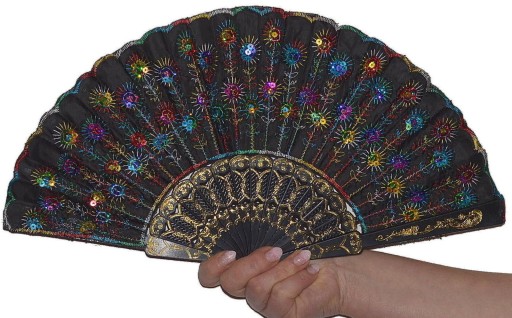 FAN hand flamenco kmeňový cigánsky tanec