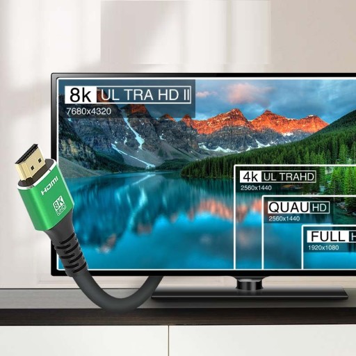 Kábel HDMI 2.1 ULTRA HIGH SPEED UHD 8K 4K 120Hz 3m