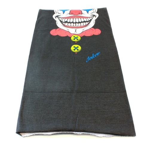 JOKER HALLOWEEN MASKA BANDANA CLOWN SUKRT CLOWN