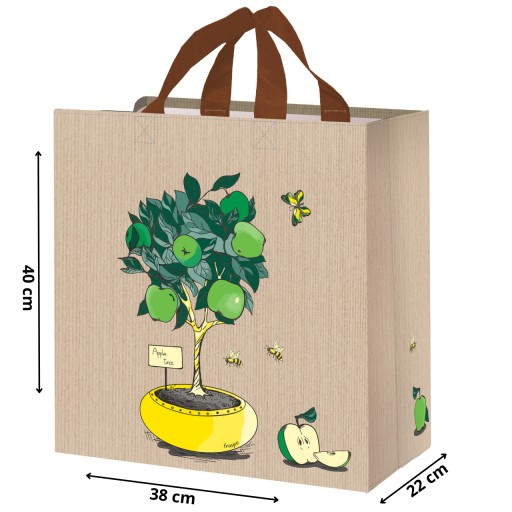 nákupná taška do obchodu 38x22x40cm opakovane použiteľná nákupná sieťka