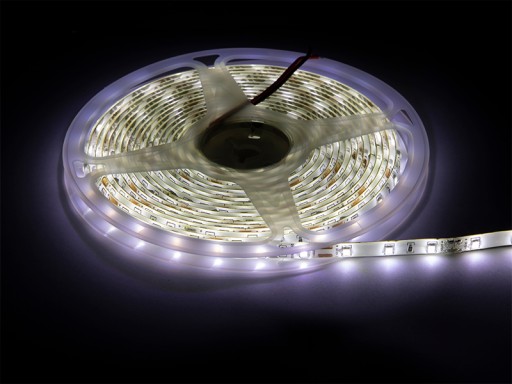LED PÁS NEUTRÁLNY BIELY DLHÁ ŽIVOTNOSŤ 2835 300 LED VÝKONNÉ IP65 SMD 5M