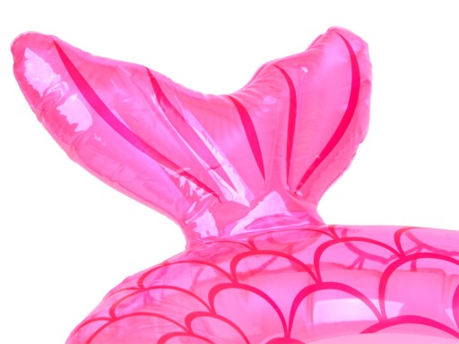 Nafukovací krúžok na plávanie pre dieťa Ring s plutvou 60cm SP0750