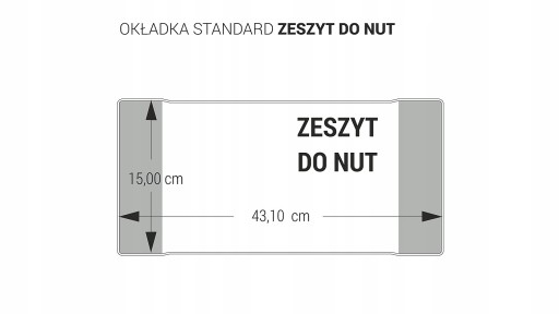 HORIZONTÁLNY OBAL HUDOBNEJ KNIHY MIX FARBA BIURFOL