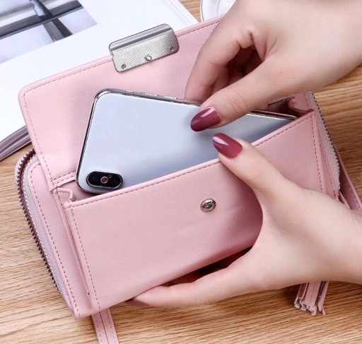 Malá Clutch Peňaženka, peňaženka, remienok na telefón