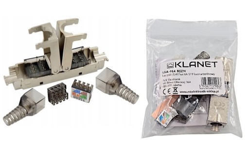 1 x RJ45-RJ45 Modulárna spojka 568B Kat