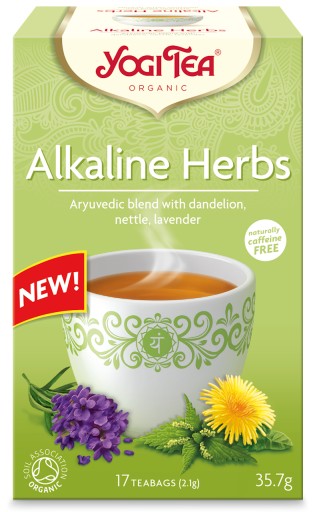 BIO čaj Alkaline Herbs (17x2,1g) 35,7g Yogi Tea