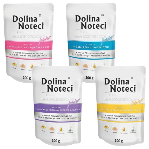 DOLINA NOTECI Premium Junior Mix príchutí 4x100g