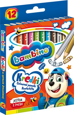 CERUŽKA BAMBINO HRUBÁ 12 JUMBO farieb