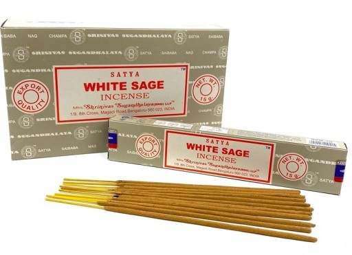 Kadidlo Satya White Sage - Biela šalvia