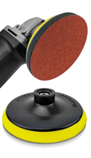 FLEXIBILNÝ KOTÚČ S VRTÁKOU BRÚSKY NA VELCRO 125