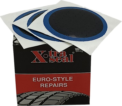Náplasťová opravná vložka EURO guma na prepichnutia vulkanizácia 77mm 1 ks