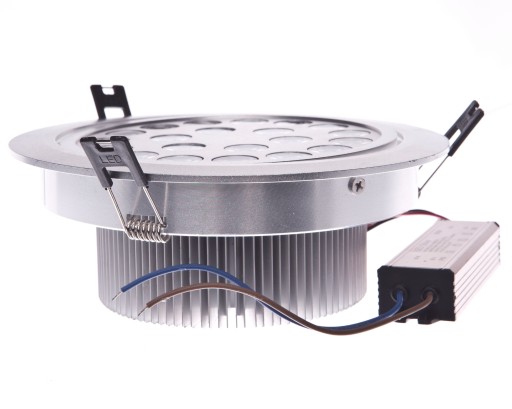LED stropné svietidlo 21W strieborné okrúhle 1470lm 3000k LAMPRIX LP-11-017
