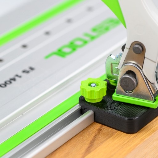 Bezpečné upevnenie na koľajnicu Festool, protišmykový zámok, 1 ks