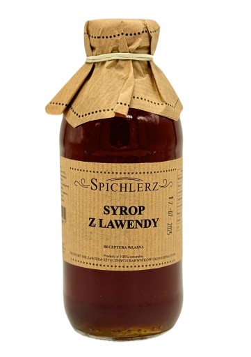 Levanduľový sirup z levanduľových kvetov 330ml - Spichlerz