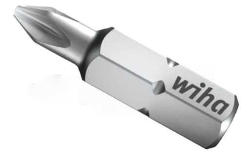 WIHA 01689 STANDARD BIT Pozidriv PZ2 25mm 1/4''