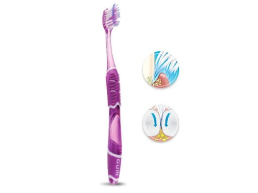 Gum Pro Sensitive manuálna zubná kefka