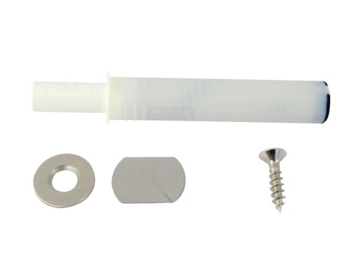 BLUM 956.1004 TIP-ON na dvere, krátky, biely, s magnetom