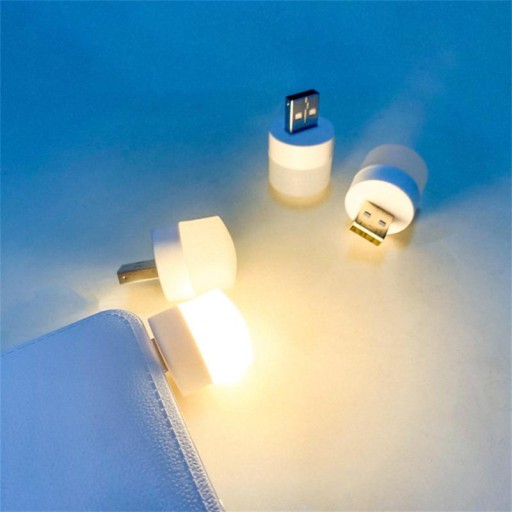 USB MINI LED OKRUHOVÁ NOČNÁ LAMPA NA ČÍTANIE