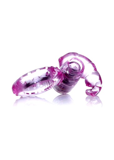 Prsteň - Rabbit Vibro CockRing Pink