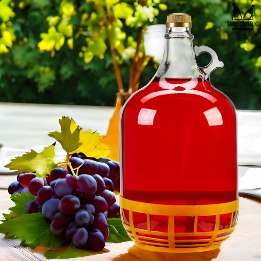 GĄSIOR 5l DÁMSKA BALÓNOVÁ FĽAŠA VÍNA + VRCH