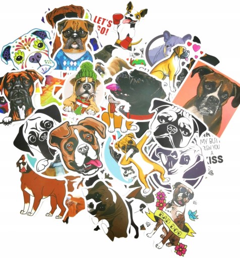 Nálepka Bomba Nálepky Set Dogs Dogs