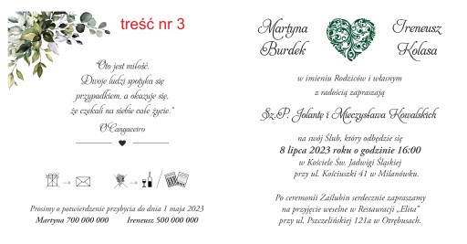 Svadobné oznámenia na svadbu s PERSONALIZÁCIOU