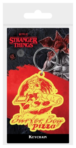 Kľúčenka Stranger Things 4 Surfer Boy Pizza