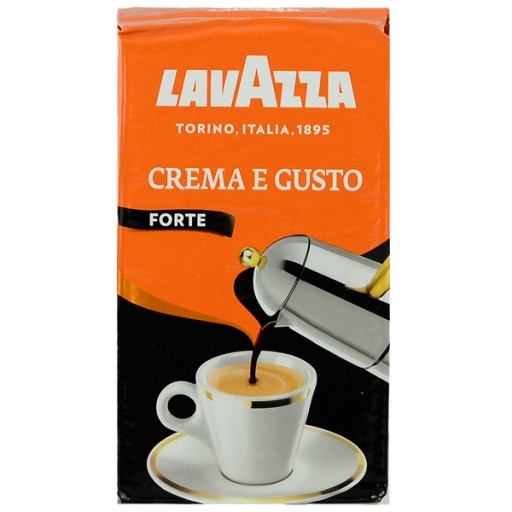 Silná mletá káva Lavazza Crema e Gusto Forte 250 g