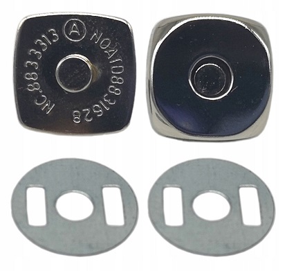 Magnetická spona na kabelku Magnet Nikel - 14mm 10ks