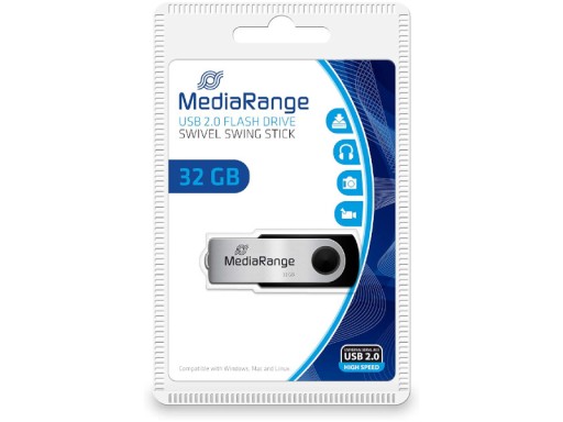 MediaRange 32GB USB 2.0 obojstranná pamäťová jednotka