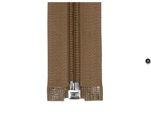 Zips 80 cm špirálový. Tmavo béžová #5