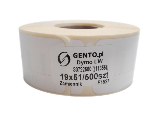 Náhrada za DYMO, štítky 19x51mm S0722550 11355