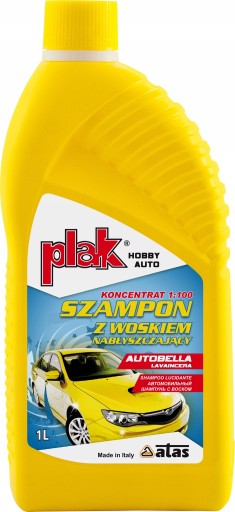 PLAK AUTOBELLA UMÝVACÍ ŠAMPÓN Lavaincera VOSK 1L