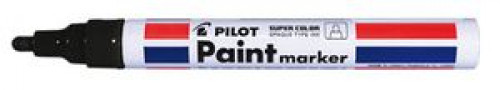 PILOT SUPER COLOR čierny olejový značkovač Farebný značkovač stredný M