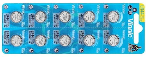 10x AG13 LÍTIOVÁ ALKAICKÁ BATÉRIA LR44 F70 L1154