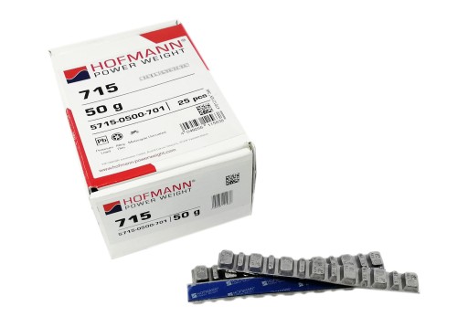 HMOTNOSTI Olovených kolies 7x5g + 6x2,5g