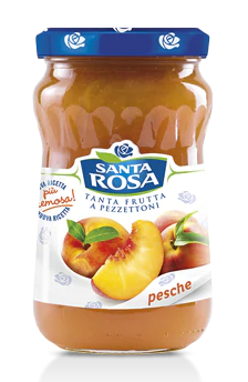 Santa Rosa Pesche Broskyňový džem 350g