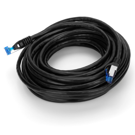 LAN S/FTP CAT.6a SIEŤOVÝ KÁBEL, VONKAJŠÍ ETHERNETOVÝ KÁBEL RJ45 CAT 6a 5m