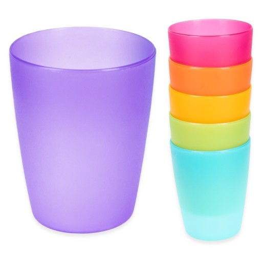 Poháre 300 ml 6 kusov mix farby Weekend Sagad