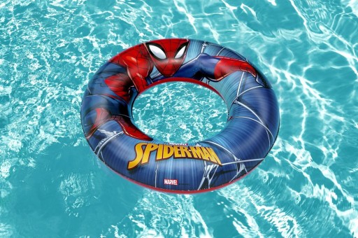 Nafukovací plavecký kruh Spider-Man 56 cm Bestwa