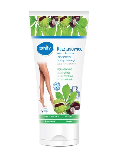 Chladivý a ošetrujúci gaštan konský - nohy 200 ml