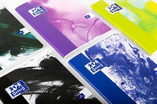 OXFORD PAINT NOTEBOOK A5/60K MRIEŽKA S OKRAJOM