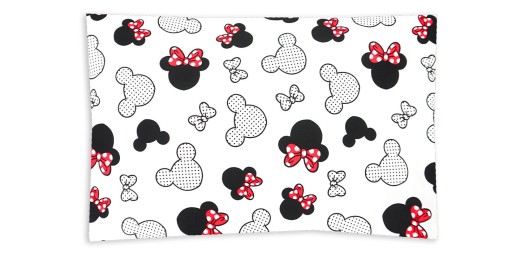 Obliečka na vankúš 50x60 cm 100% bavlna POĽSKÝ PRODUKT myš myš