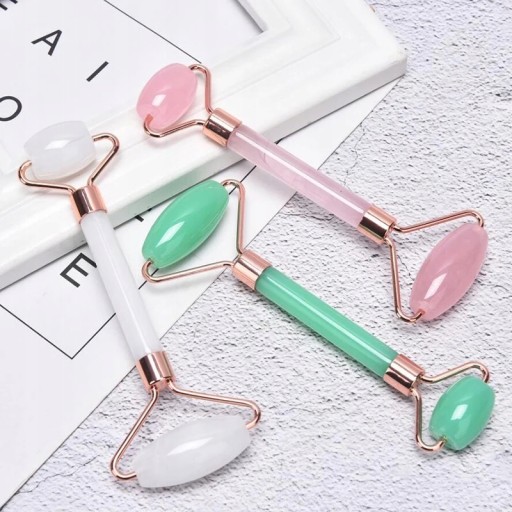 FACE MASSAGER valčeková masáž valčekom s jadeitom